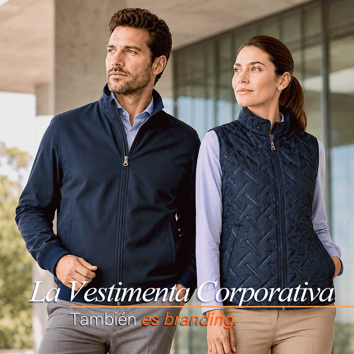 Línea de chalecos corporativas Preslow